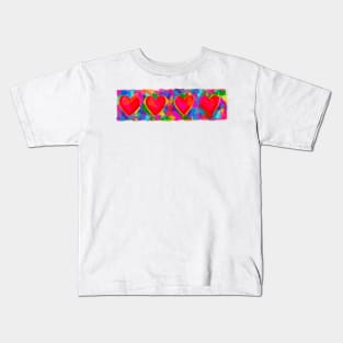 4 Hearts Kids T-Shirt